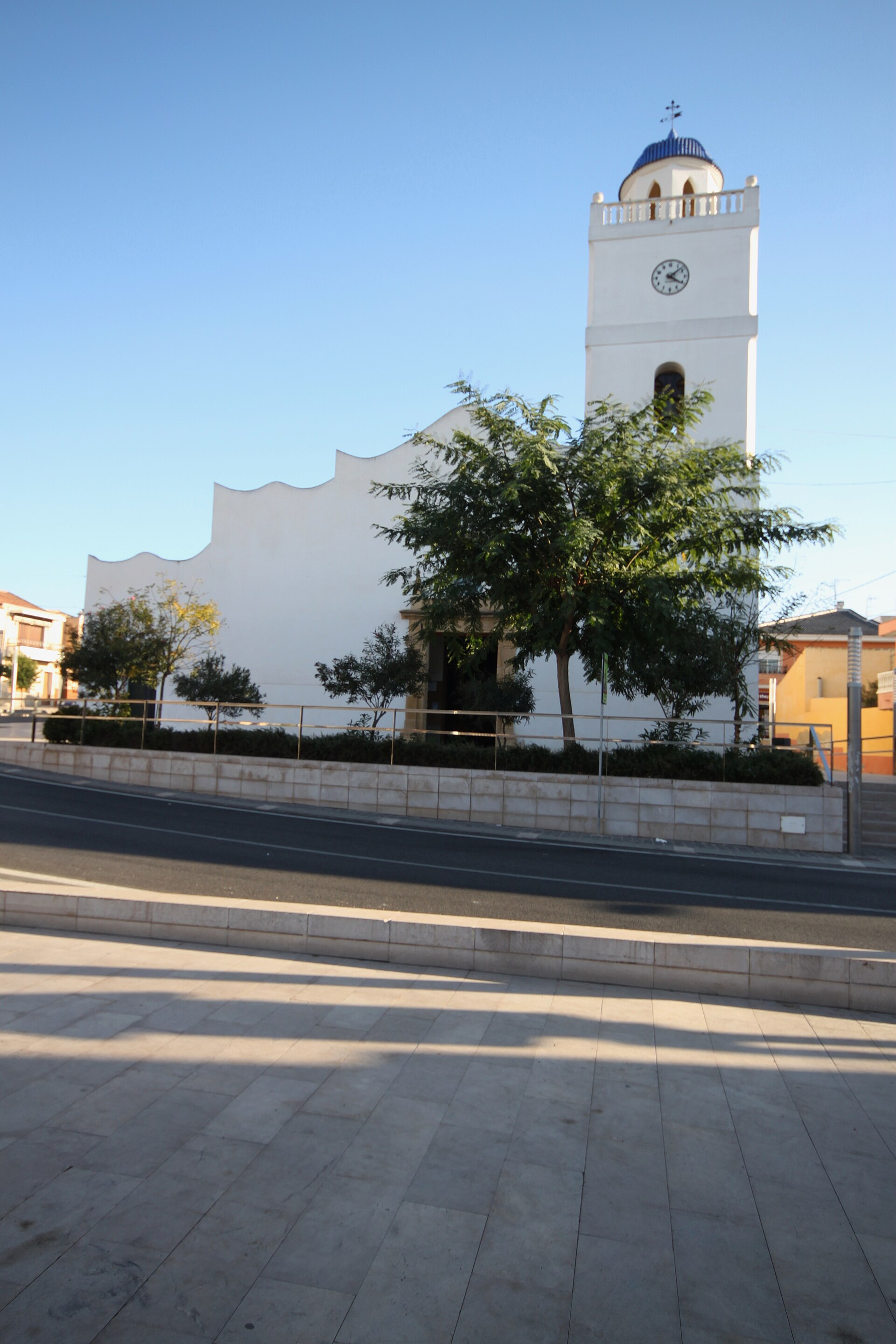 Iglesia parroquial de Benijófar, torre y campanario