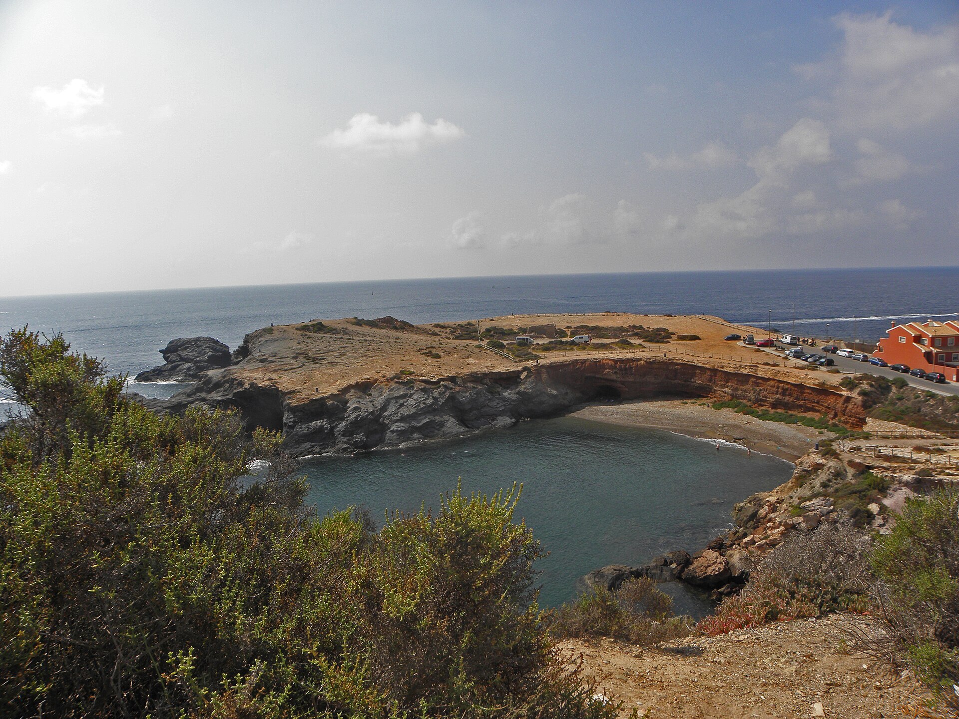 Cala Fría en la Reserva Marina de Cabo de Palos