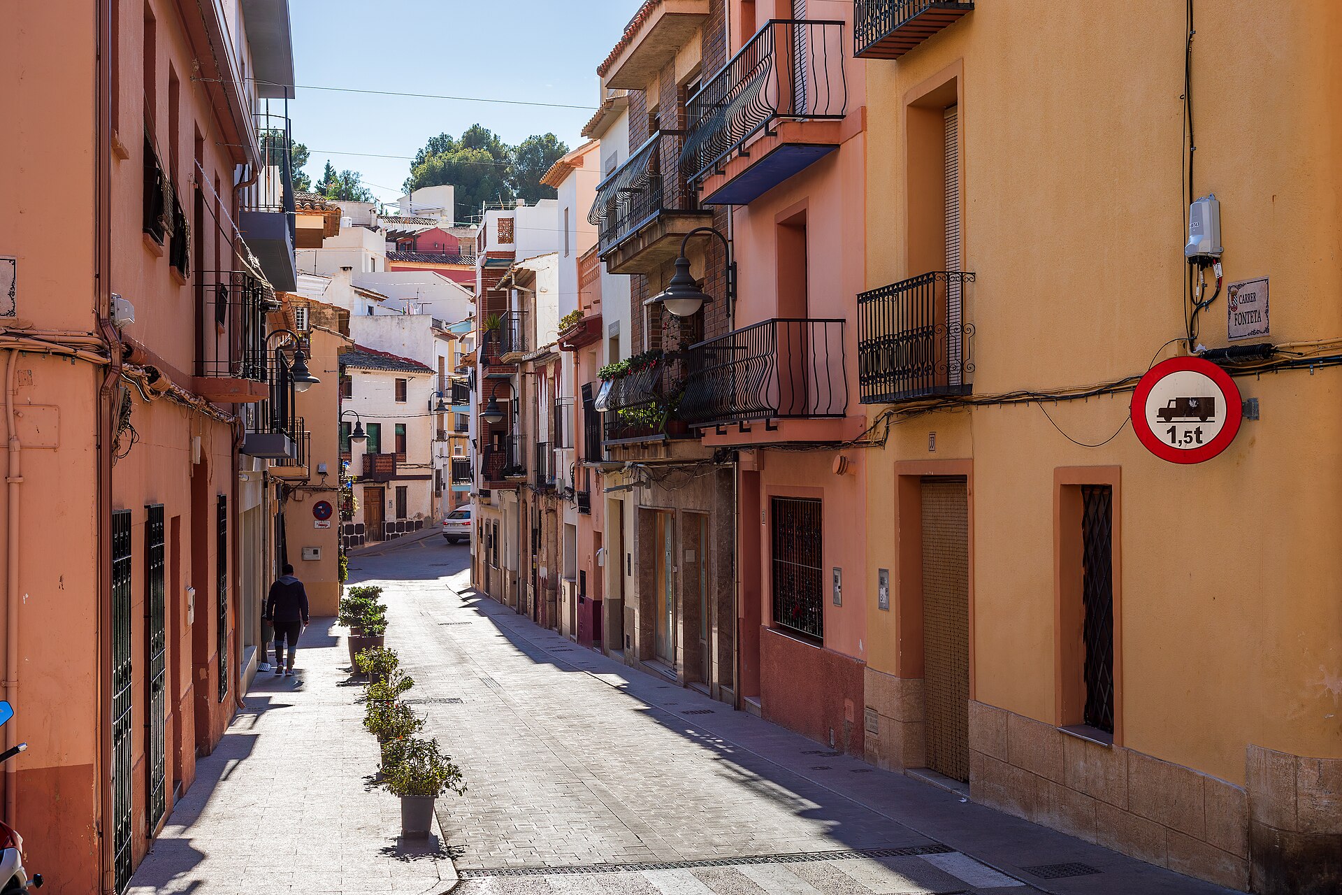 Carrer Fonteta en Finestrat