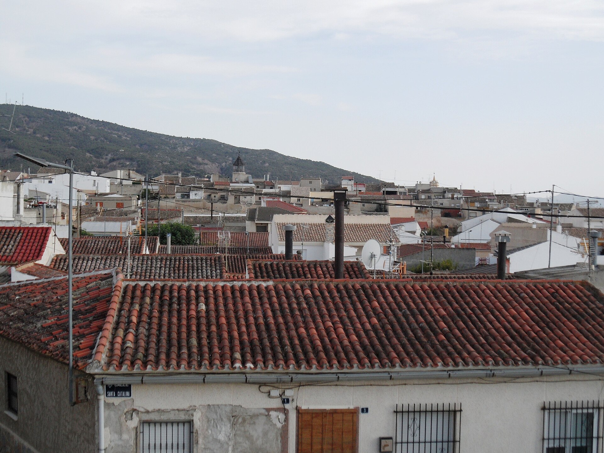 Pinoso — vista panorámica desde Santa Catalina