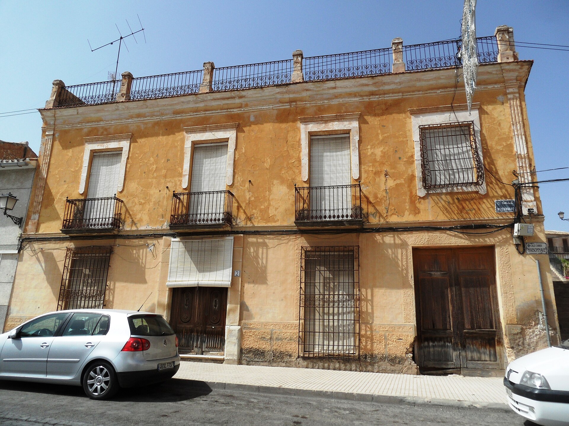 Pinoso — casona en la calle Maisonnave nº2
