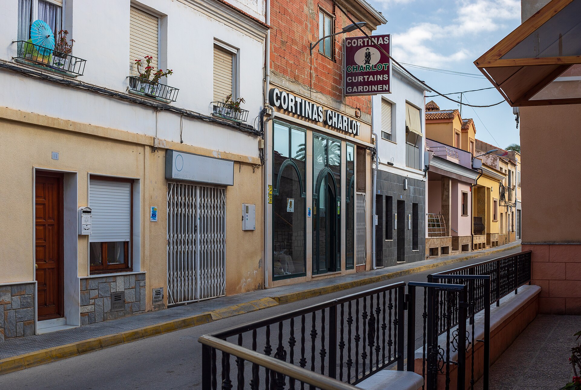 Calle Joaquín Ortuño, tramo urbano