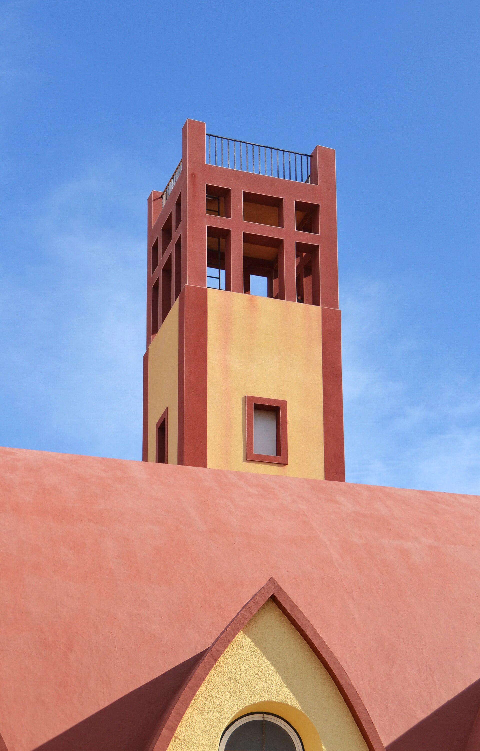 Torre de la Horadada, campanar: detall superior