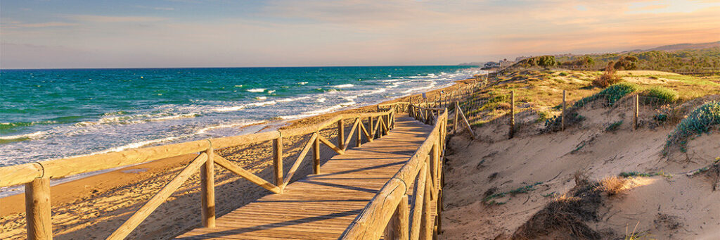 Imagen de la playa en Guardamar la Segura: Inmobiliaria en Torrevieja